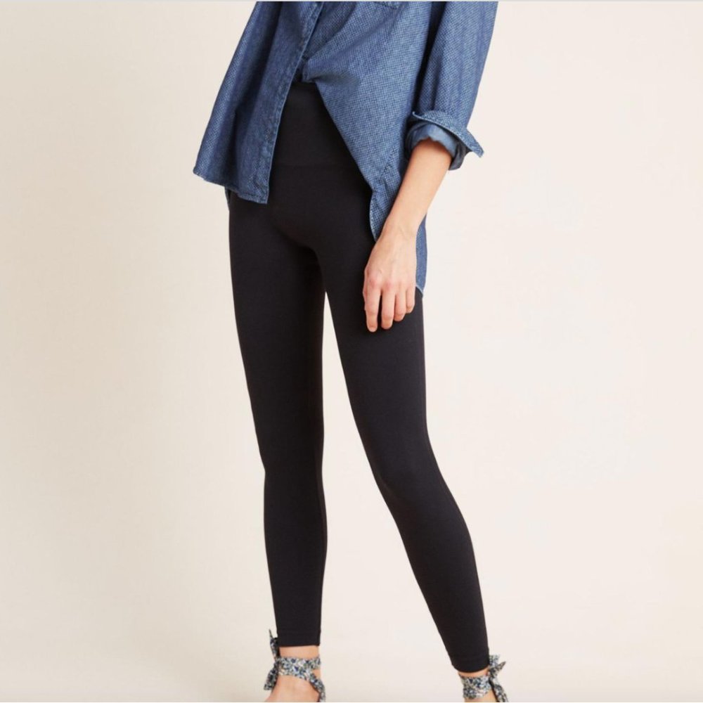 Black Spanx Leggings from Anthropologie